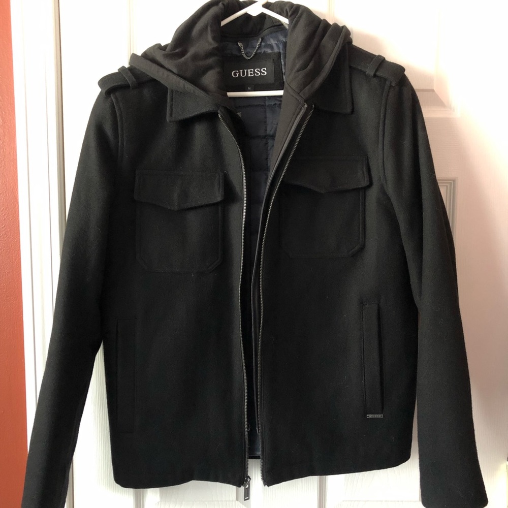 Men’s Guess Wool Coat